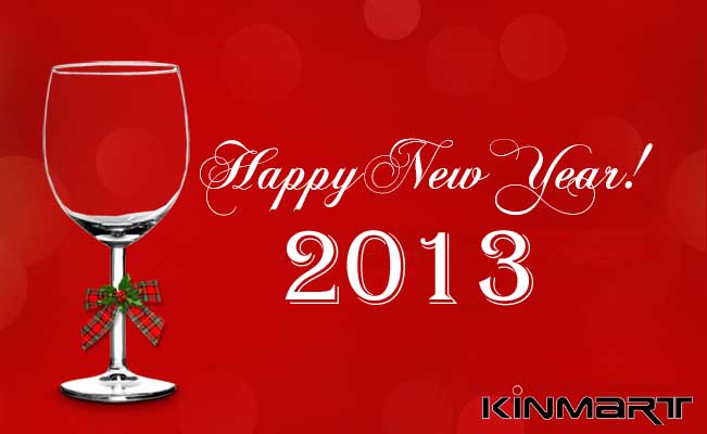 Cheers from 2013 New Year from Kinmart